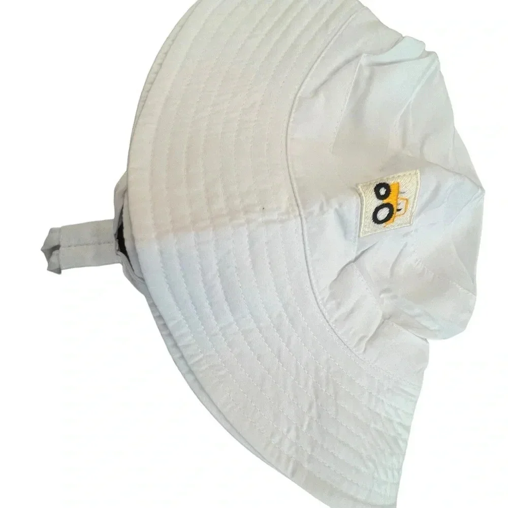 Two New Children’s Cotton Sun Hats White